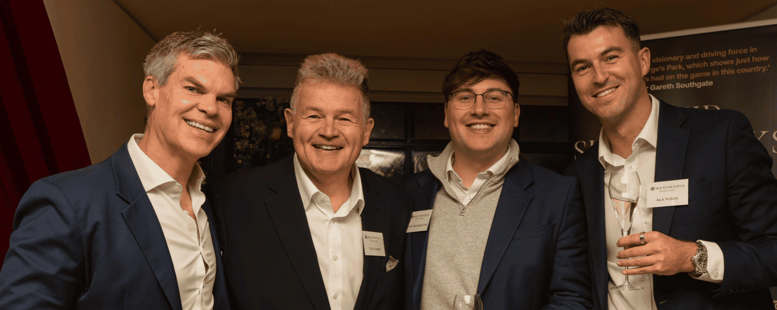 Weatherbys sports and entertainment team